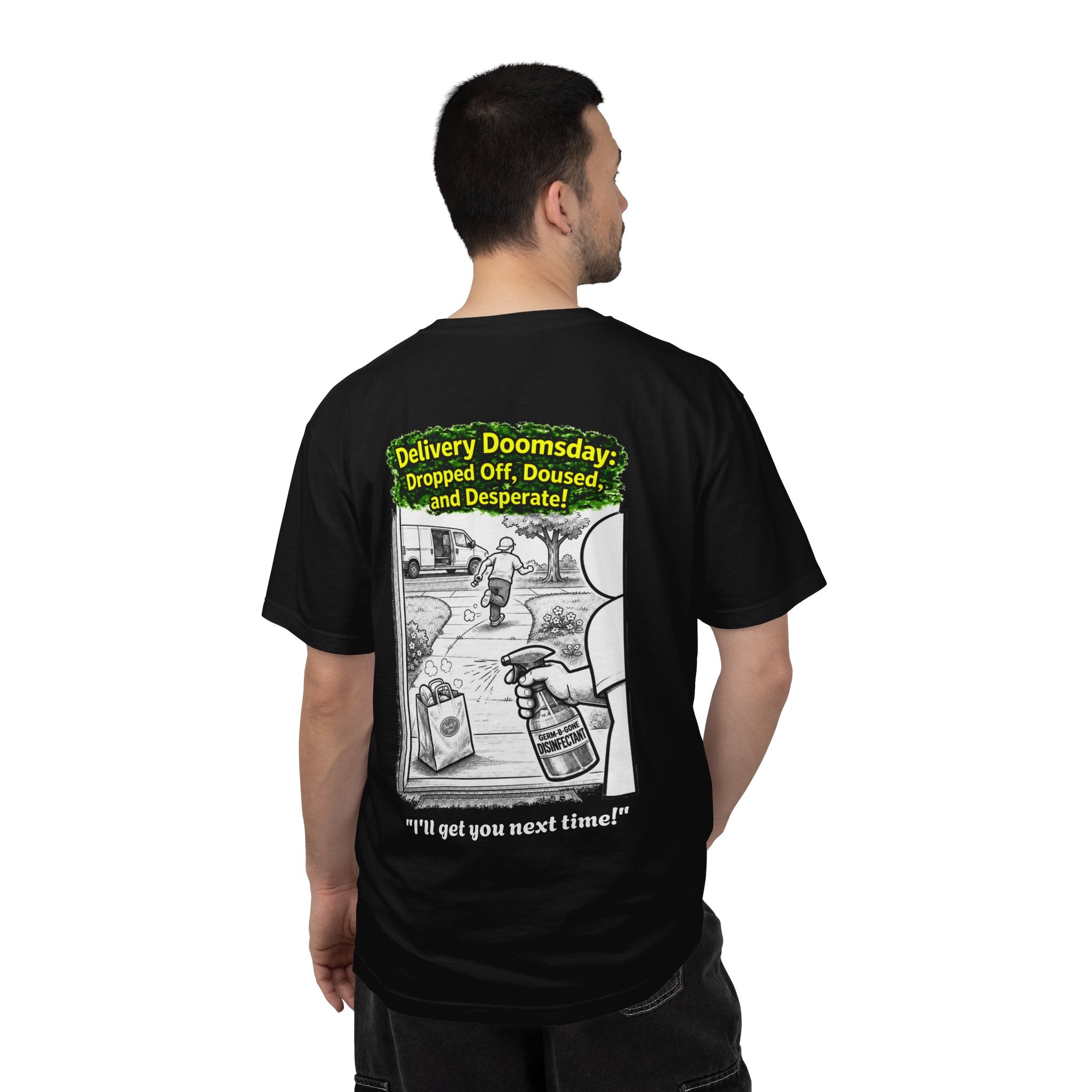 I Survived 2020 — PANDEMIC S1:E5: Director's Cut "Delivery Doomsday" Unisex Garment-Dyed T-shirt