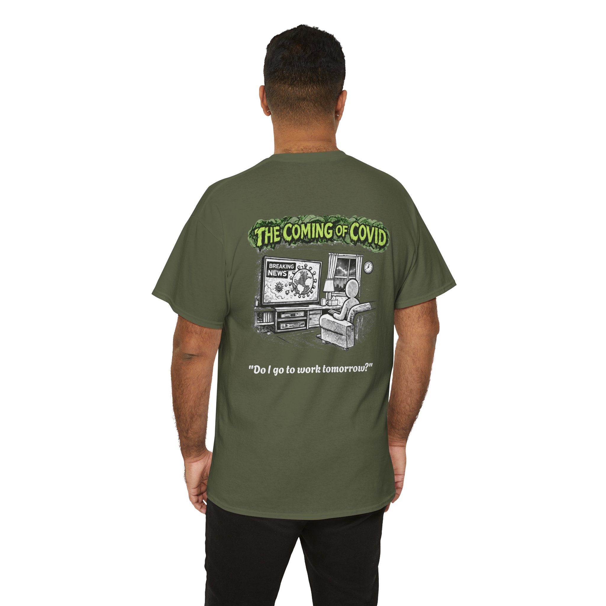 I Survived 2020 — Director's Cut S1:E2 "The Coming of COVID" | Pandemic Edition Unisex Heavy Cotton Tee