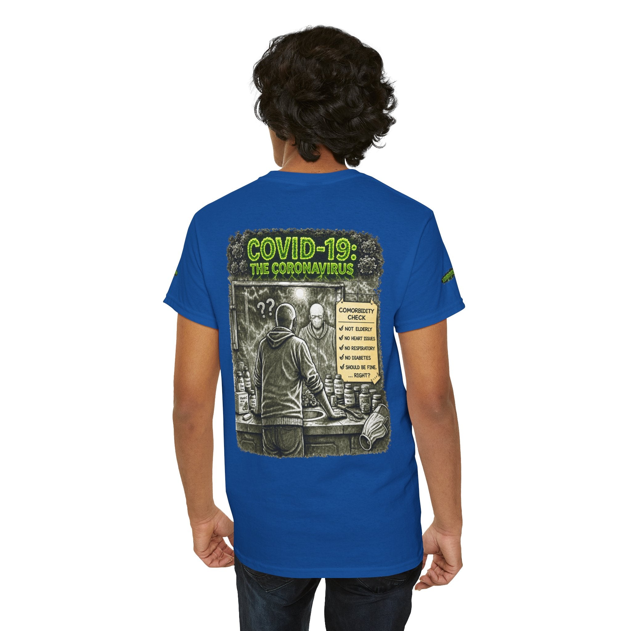 I Survived 2020 — PANDEMIC S1:E1: Special Edition "COVID-19: The Coronavirus" Unisex Heavy Cotton Tee