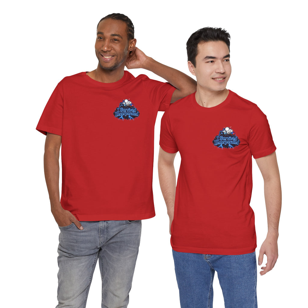 I Survived 2020 — "Please Stand By" Test Pattern Tee Lockdown Summer Exclusive Unisex Jersey Short Sleeve Tee