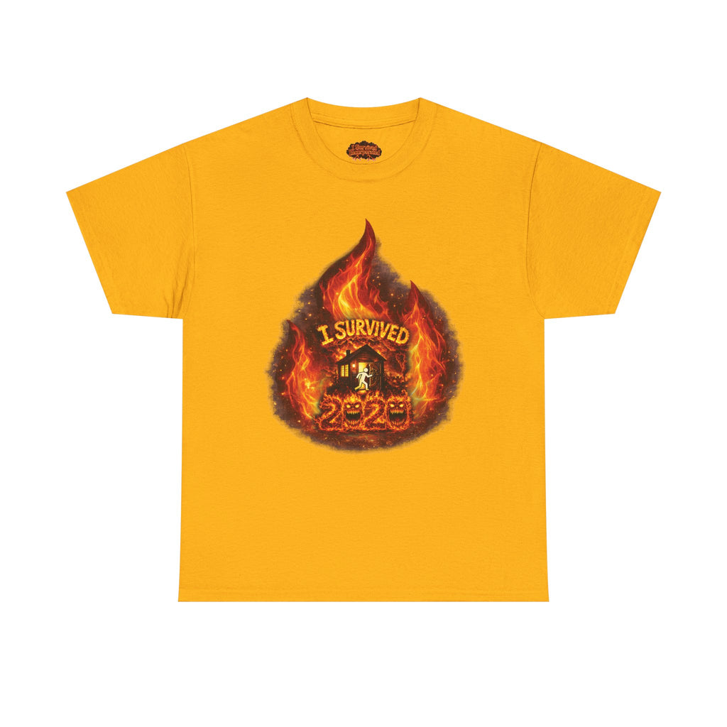 I Survived 2020 — Director's Cut S2:E2 "The Bobcat Fire" | Wildfire Edition Memorial Unisex Heavy Cotton Tee