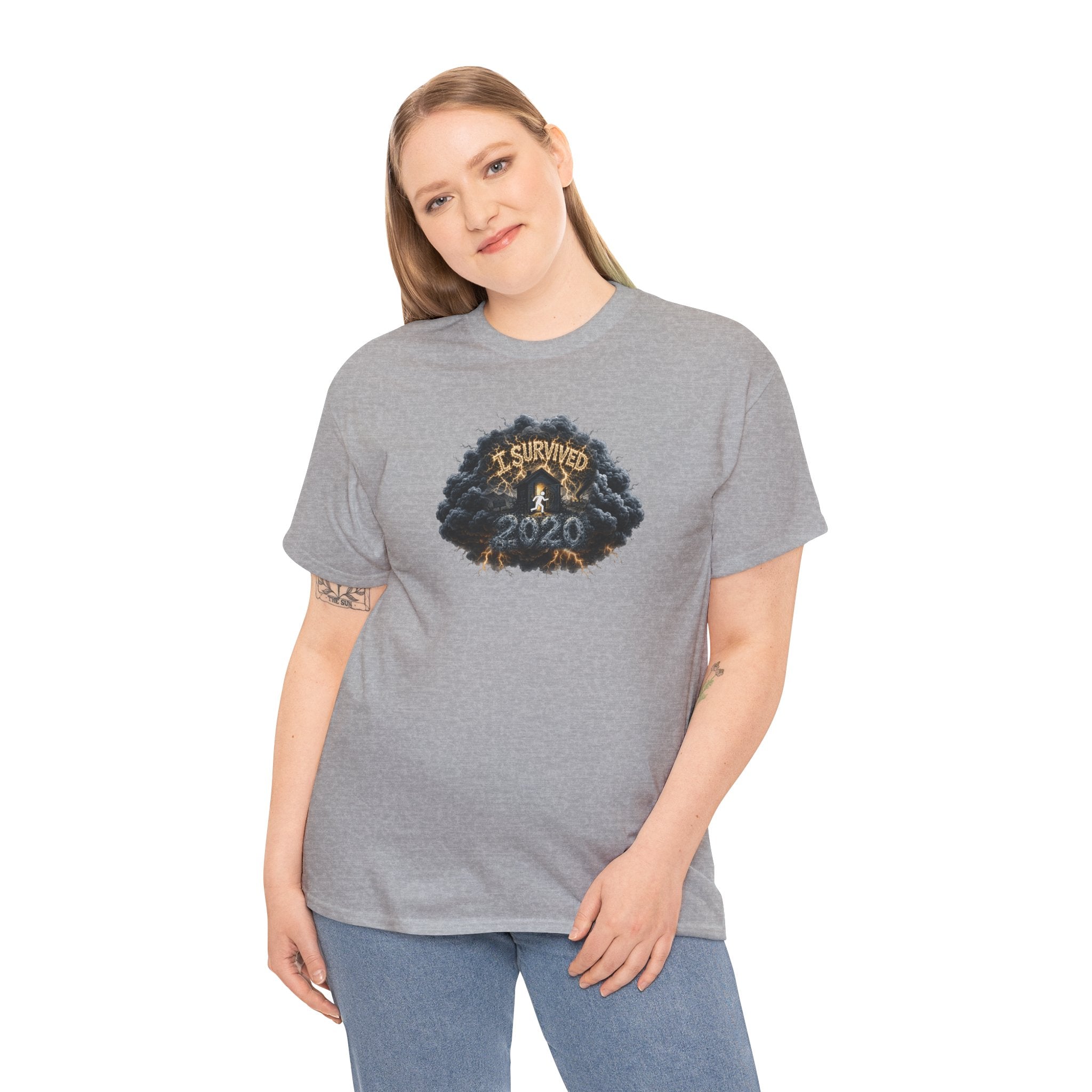 I Survived 2020 — Original PILOT Design: Director's Cut Unisex Heavy Cotton Tee