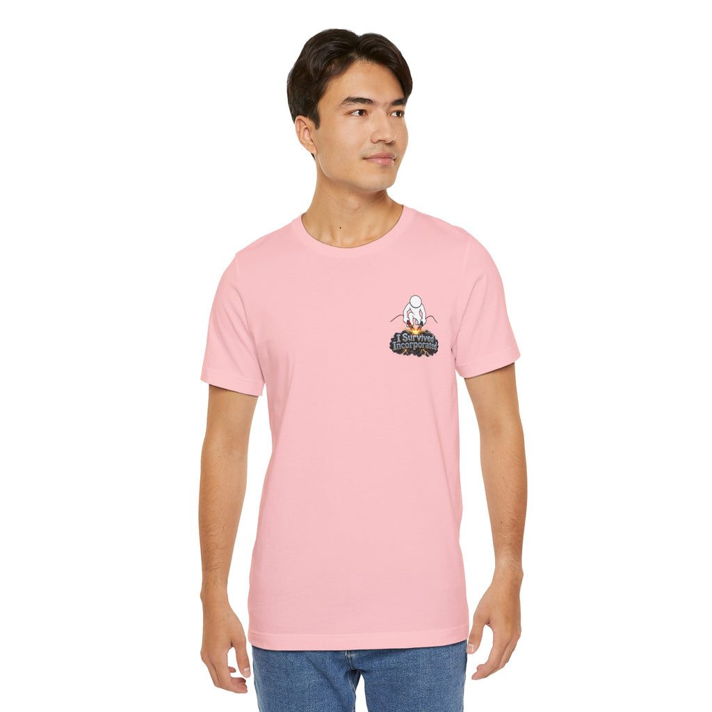 I Survived 2020 — "Please Stand By" Test Pattern Tee Summer Premier Unisex Jersey Short Sleeve Tee