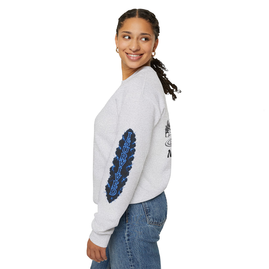 I Survived 2020 — LOCKDOWN S3:E4: Director's Cut "Working From Home" Unisex Heavy Blend™ Crewneck Sweatshirt