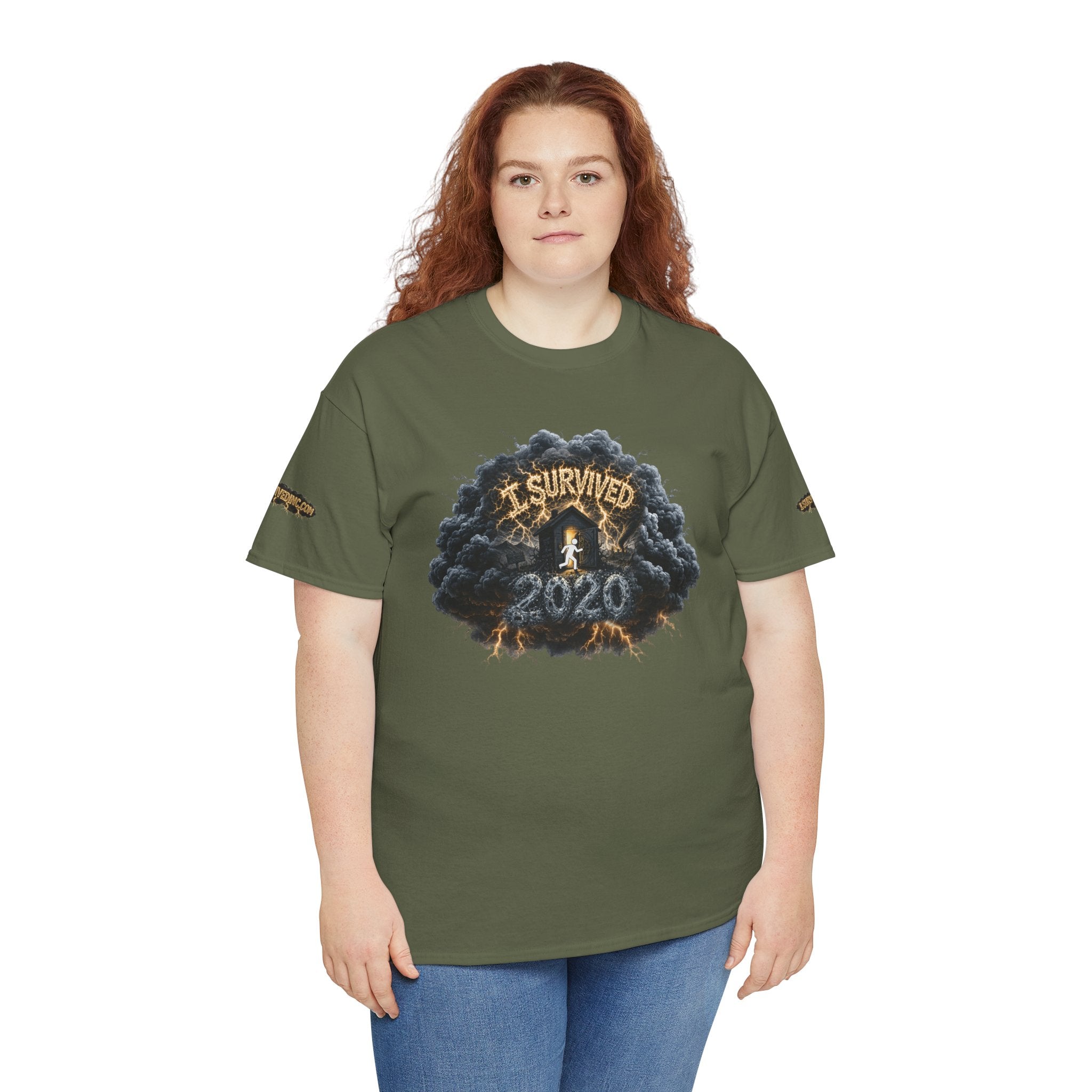I Survived 2020 — Director's Cut Original Design Teaser Tee | Season 1 Premiere Drop Unisex Heavy Cotton Tee (SPECIAL EDITION)