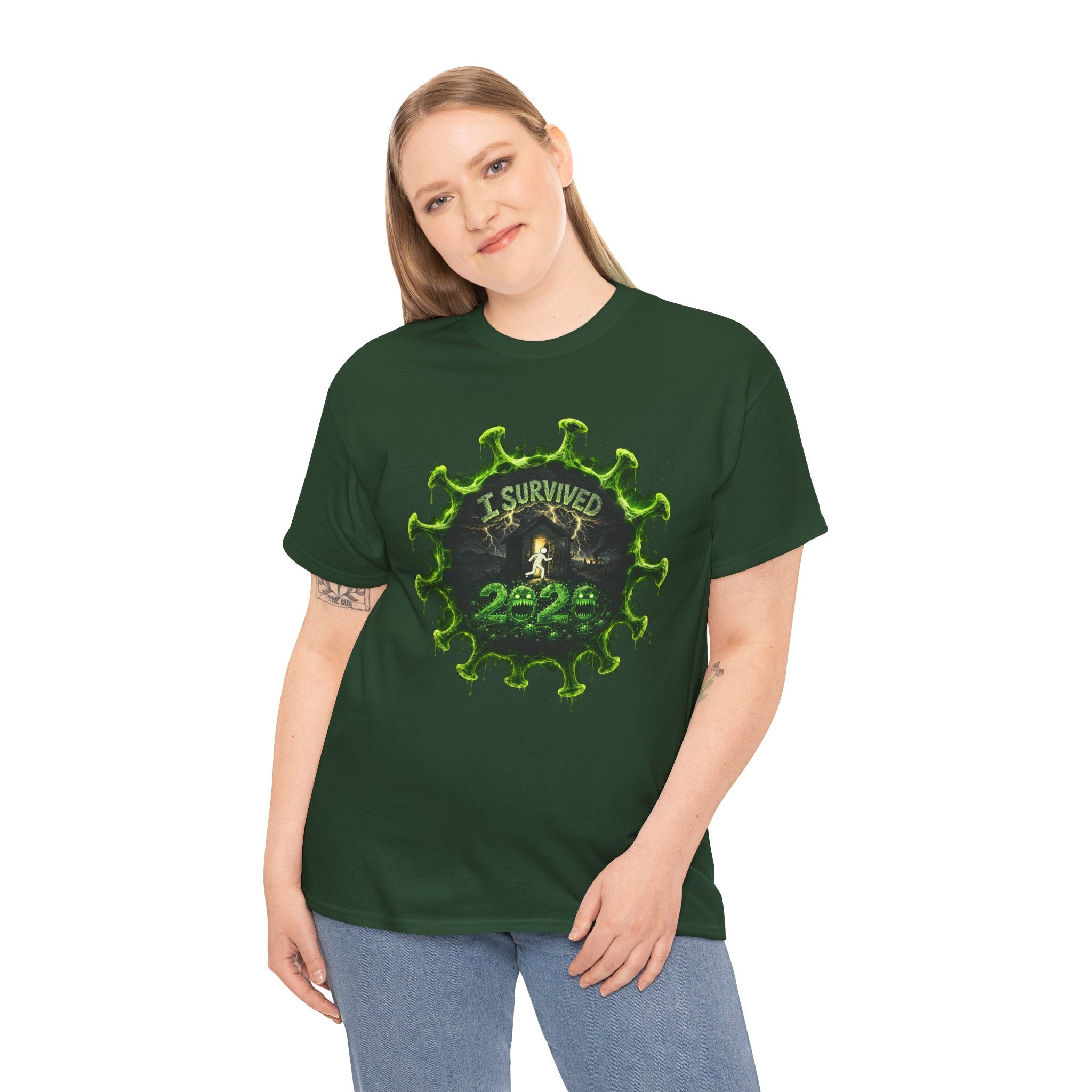 I Survived 2020 — Director's Cut S1:E4 "Mask Madness Mayhem Moment" | Pandemic Edition Unisex Heavy Cotton Tee