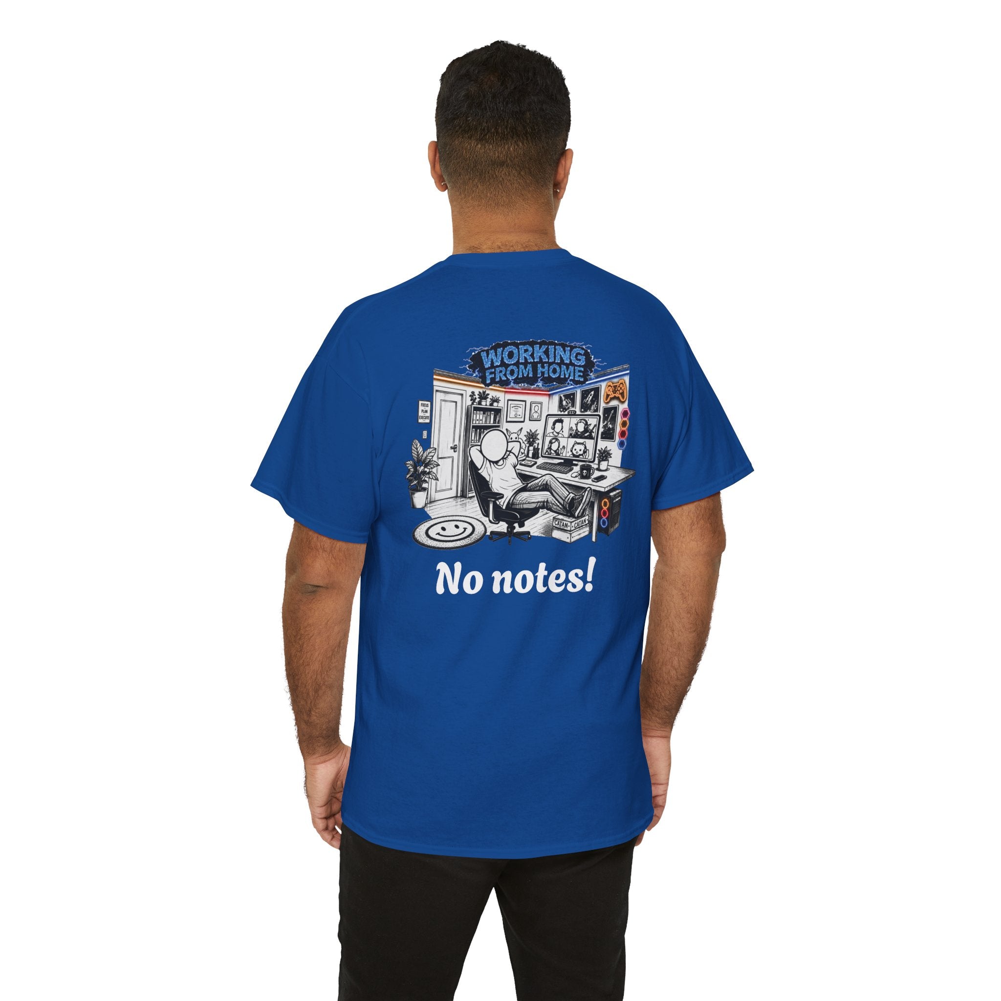 I Survived 2020 — LOCKDOWN S3:E4: Director's Cut "Working From Home" Unisex Heavy Cotton Tee
