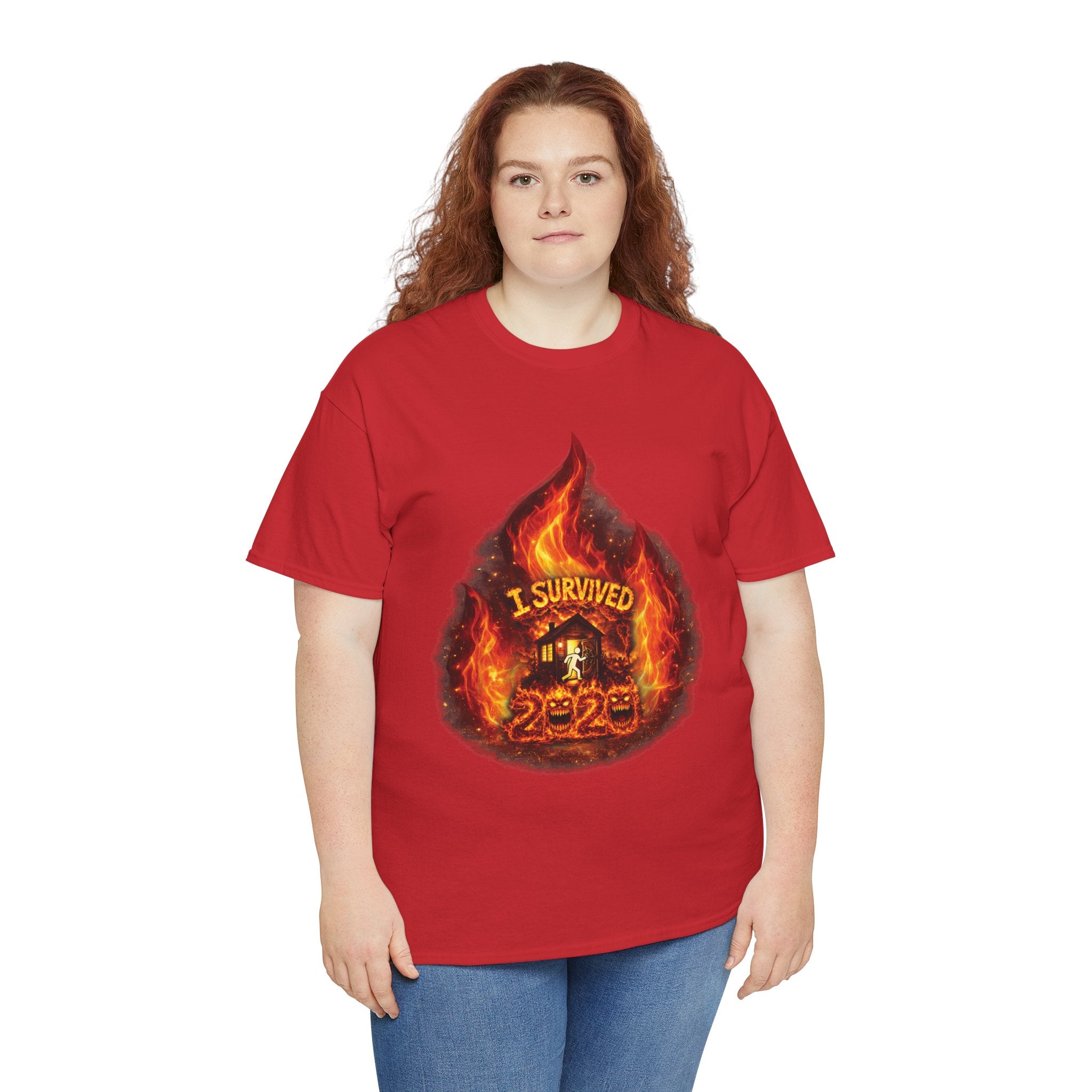 I Survived 2020 — Director's Cut S2:E3 "The California Wildfires" | Wildfire Edition Memorial Unisex Heavy Cotton Tee