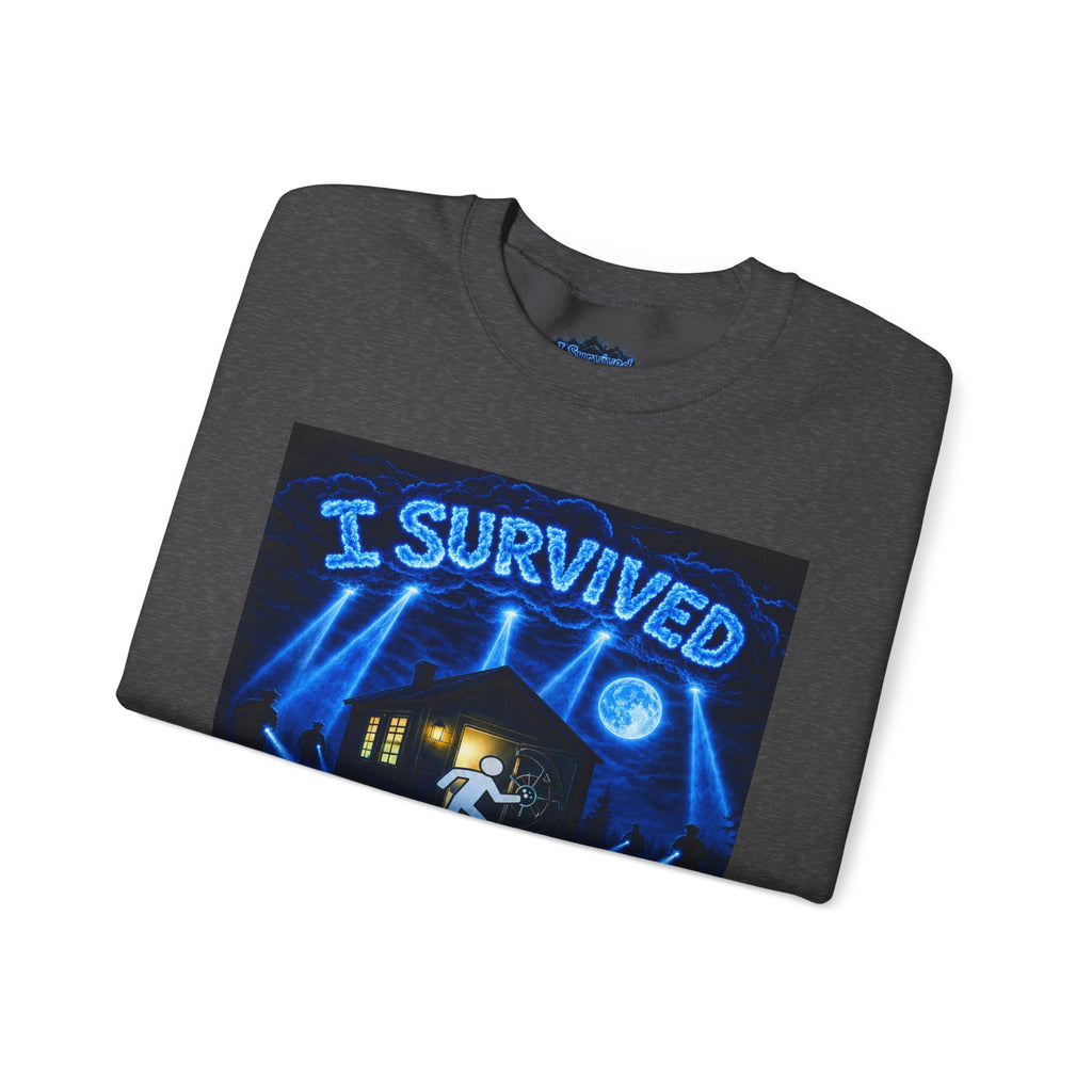 I Survived 2020 — S3:E3 "Remote Schooling" | Lockdown Edition Documentary Unisex Heavy Blend™ Crewneck Sweatshirt