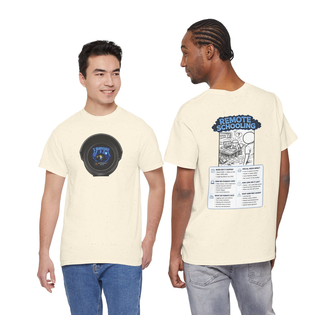I Survived 2020 — LOCKDOWN S3:E3: Director's Cut "Remote Schooling" Documentary Tee