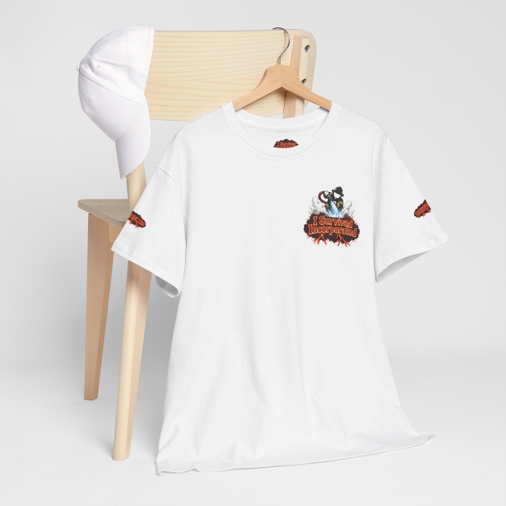 I Survived 2020 — "Please Stand By" Test Pattern Tee Wildfire Signal Special Edition Summer Premiere Unisex Heavy Cotton Tee
