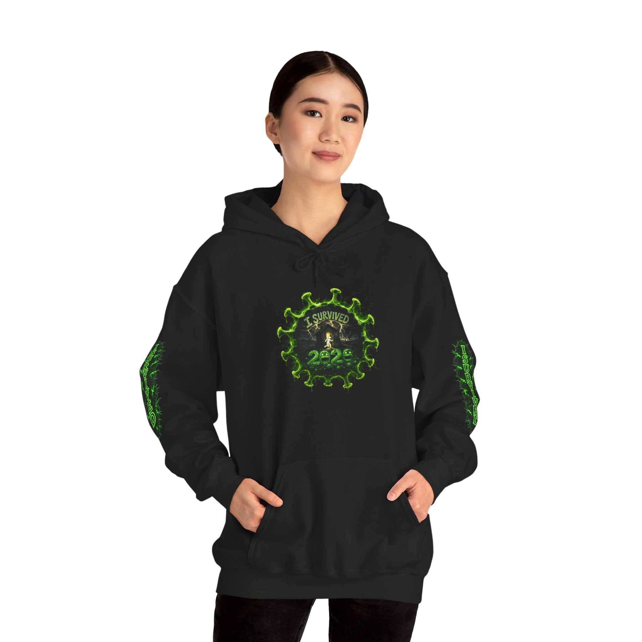 I Survived 2020 — Director's Cut S1:E2 "The Coming of COVID" | Pandemic Edition Hoodie Sweatshirt
