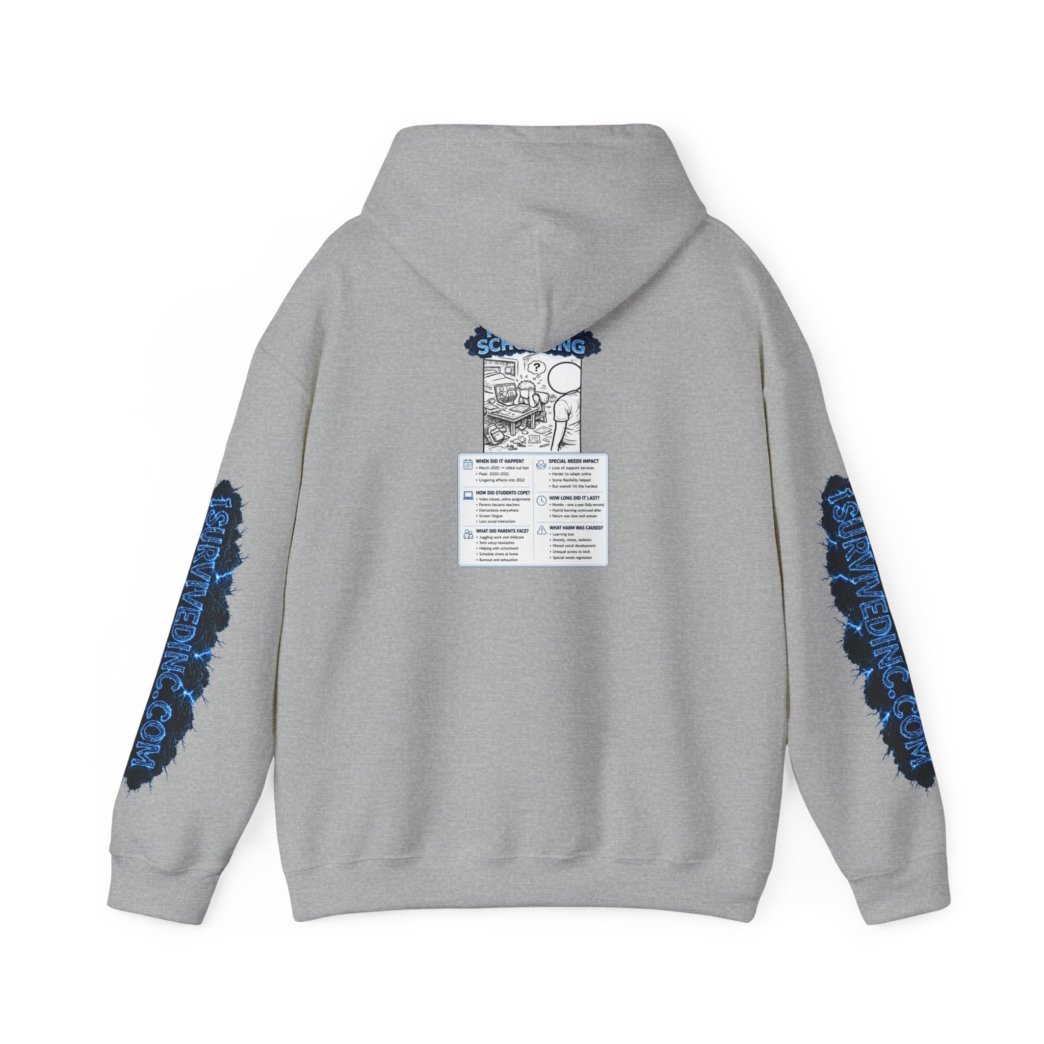 I Survived 2020 — LOCKDOWN S3:E3: "Remote Schooling" Hoodie