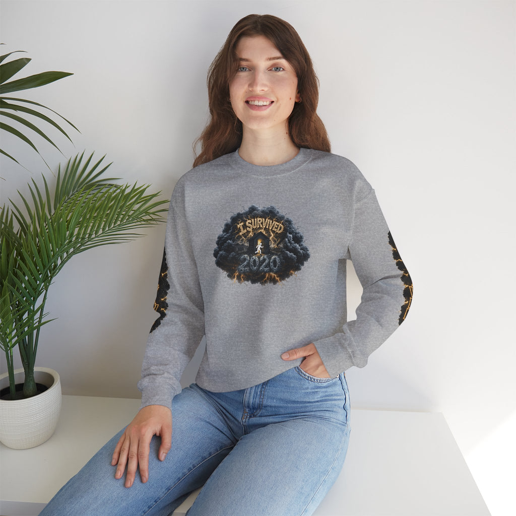 I Survived 2020 — Original PILOT Design: Director's Cut Special Edition Unisex Heavy Blend™ Crewneck Sweatshirt