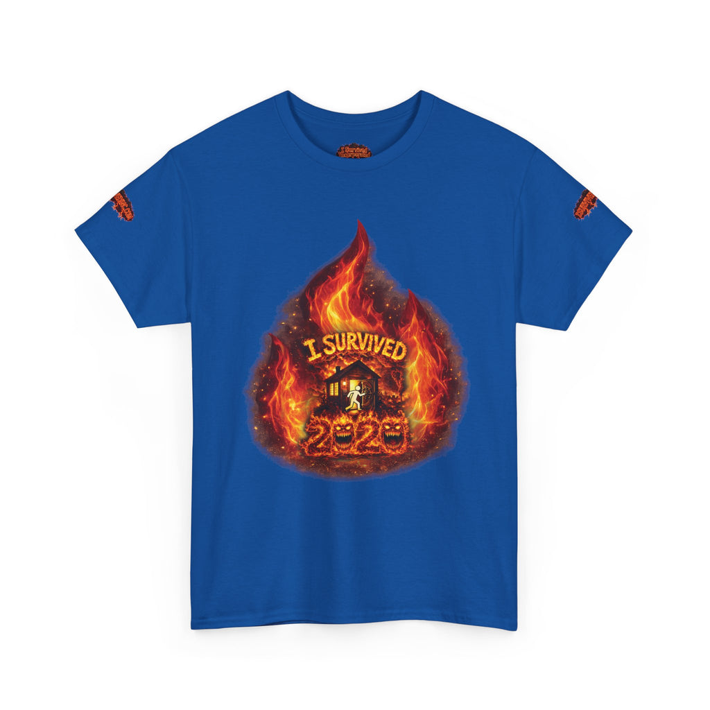 I Survived 2020 — Director's Cut S2:E3 "The California Wildfires" | Wildfire Edition Memorial Unisex Heavy Cotton Tee (SPECIAL EDITION)