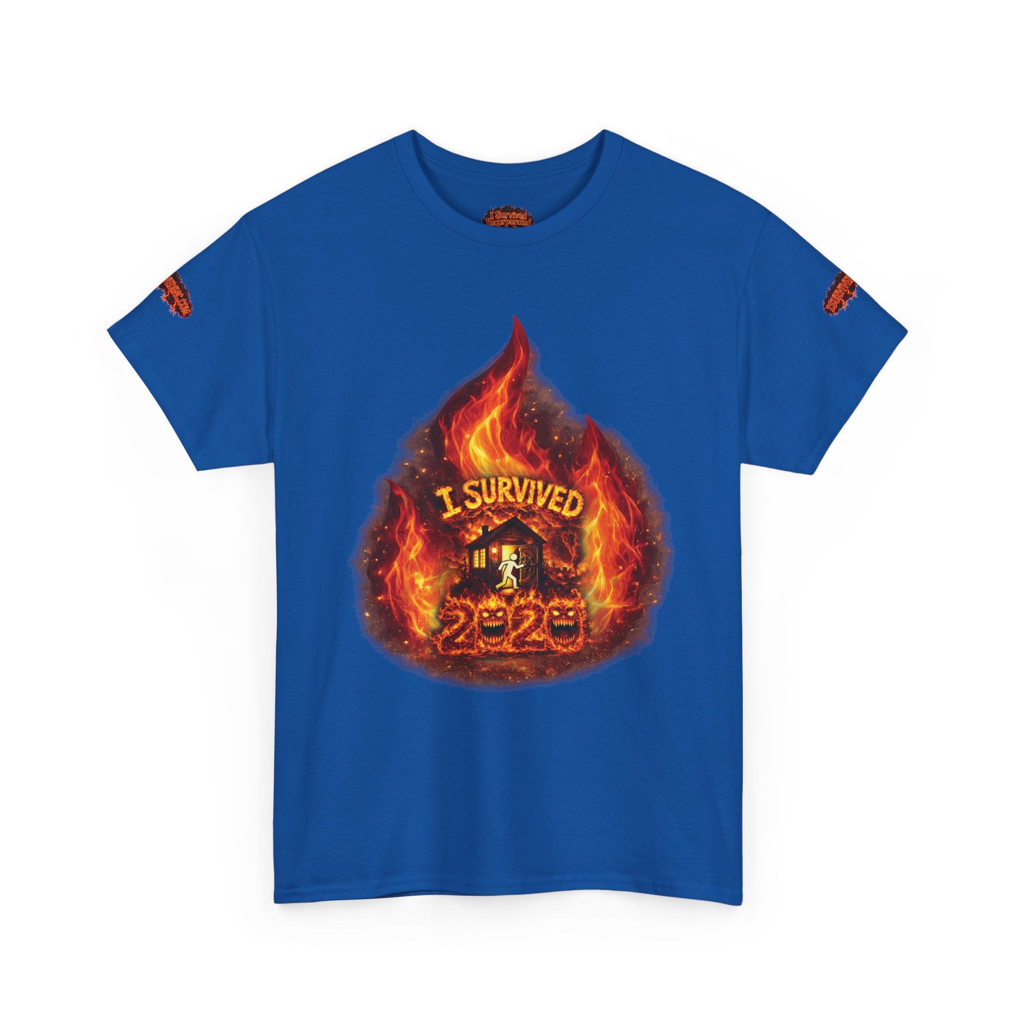 I Survived 2020 — Director's Cut S2:E3 "The California Wildfires" | Wildfire Edition Memorial Unisex Heavy Cotton Tee (SPECIAL EDITION)