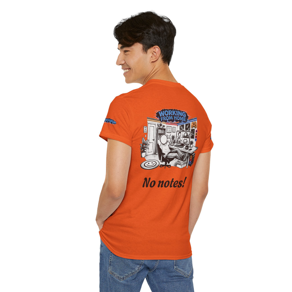 I Survived 2020 — LOCKDOWN S3:E3: Director's Cut Special Edition "Working From Home" Unisex Heavy Cotton Tee