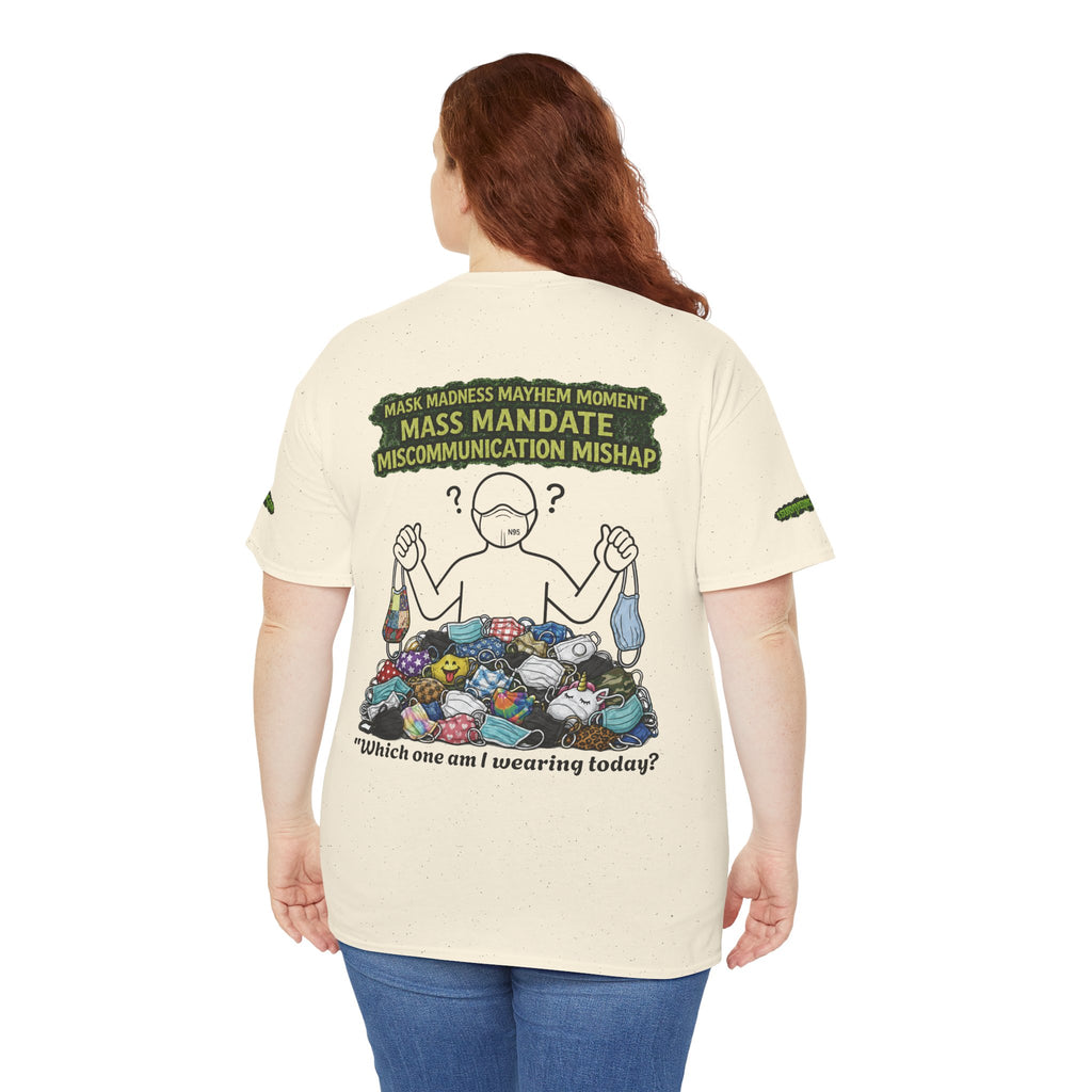 I Survived 2020 — S1:E4 "Mask Madness Mayhem Moment" | Pandemic Edition Unisex Heavy Cotton Tee (SPECIAL EDITION)