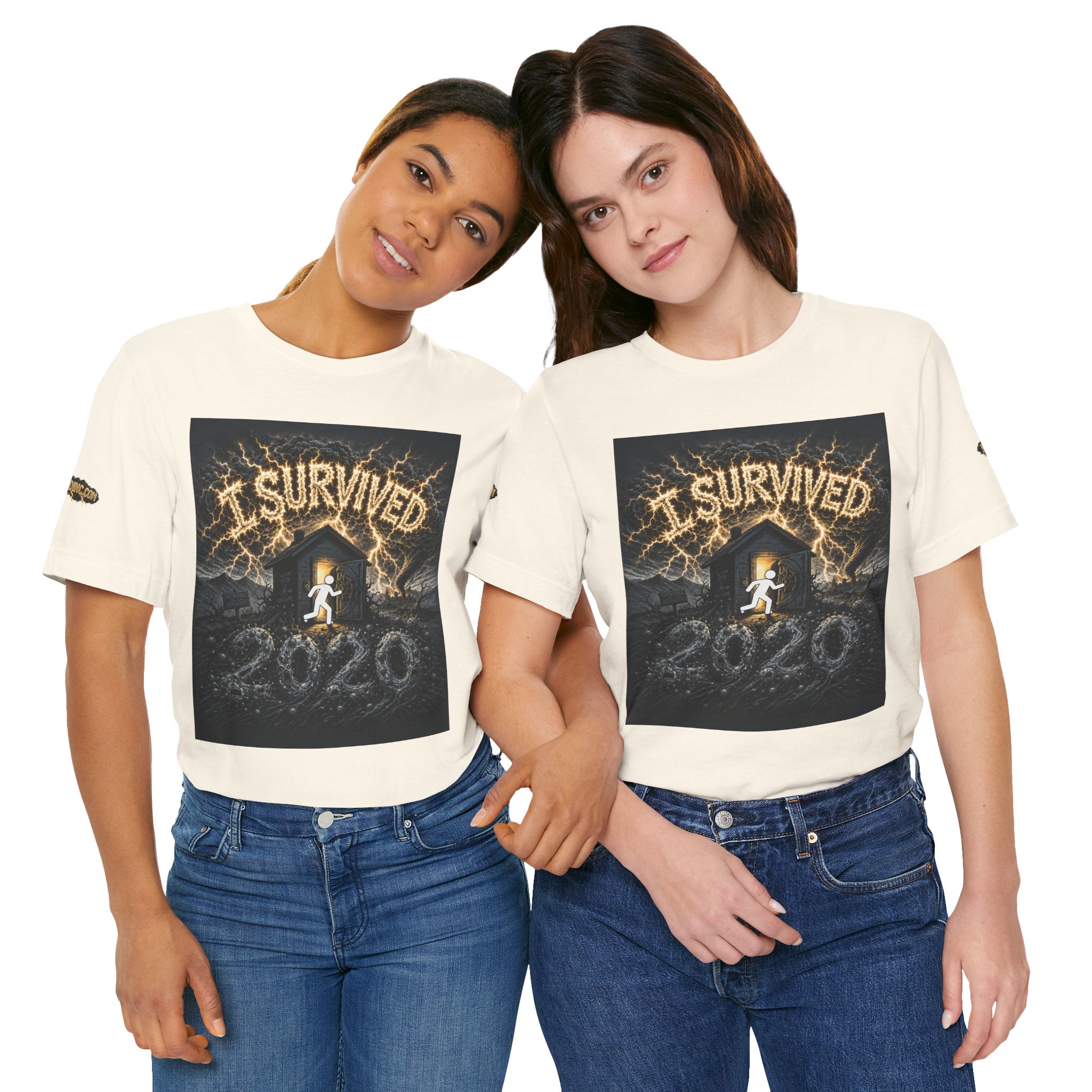 I Survived 2020 — Original Design Teaser Tee | Season 1 Premiere Drop Unisex Jersey Short Sleeve Tee