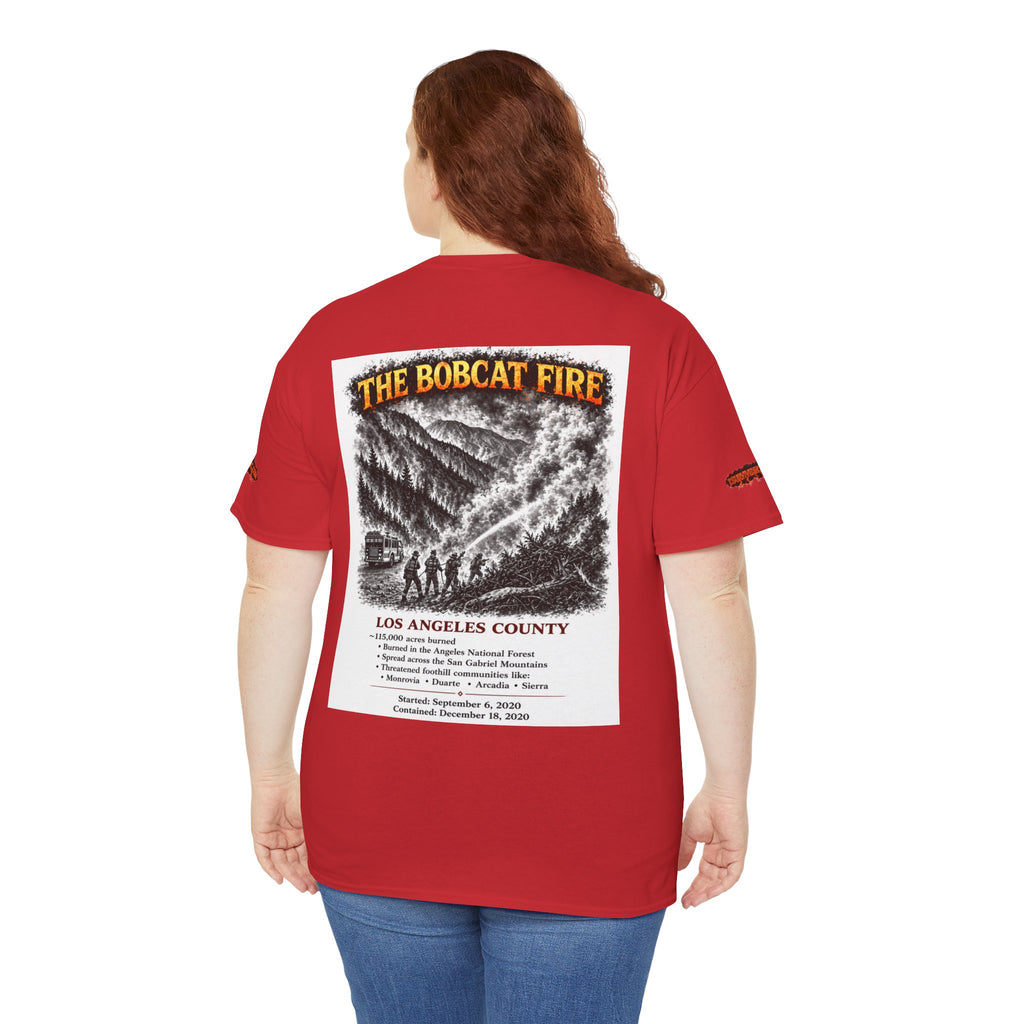 I Survived 2020 — S2:E2 "The Bobcat Fire" | Wildfire Edition Memorial Unisex Heavy Cotton Tee (SPECIAL EDITION)