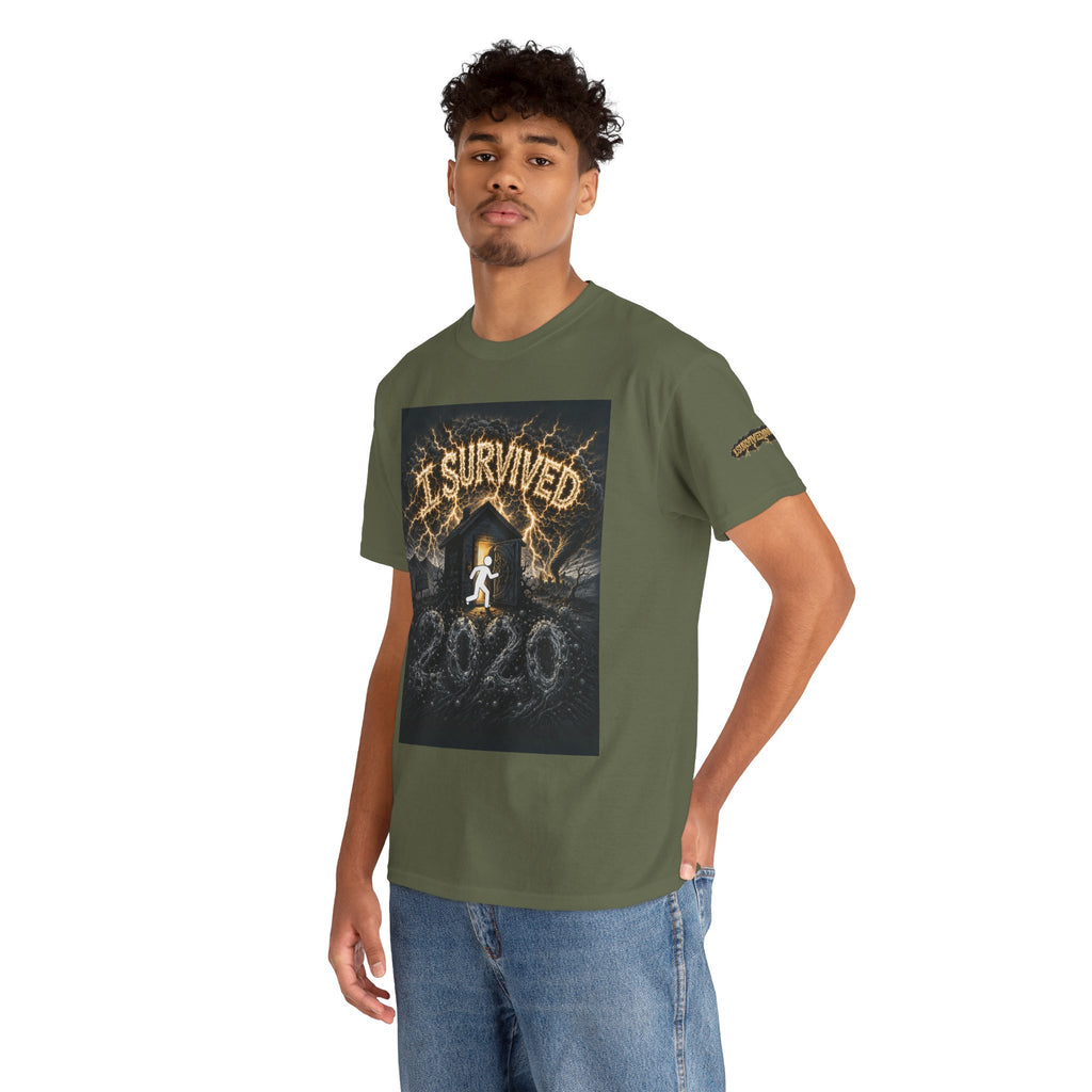 I Survived 2020 — Original Design Teaser Tee | Season 1 Premiere Drop Unisex Heavy Cotton Tee (SPECIAL EDITION)