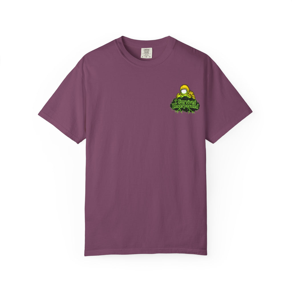 I Survived 2020 — "Please Stand By" Test Pattern Toxic Signal Tee Summer Premiere Unisex Garment-Dyed T-shirt