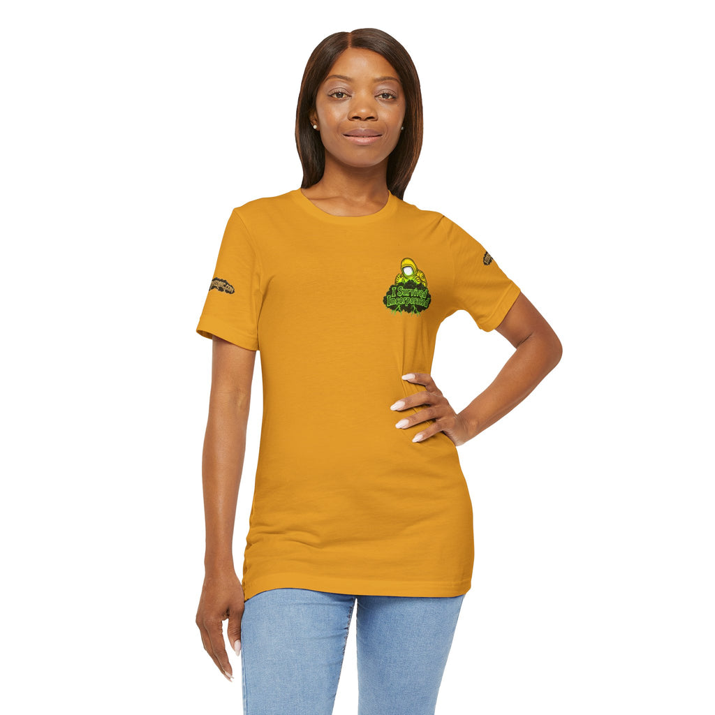 I Survived 2020 — "Please Stand By" Test Pattern Toxic Signal Tee Special Edition Summer Premiere Unisex Jersey Short Sleeve Tee