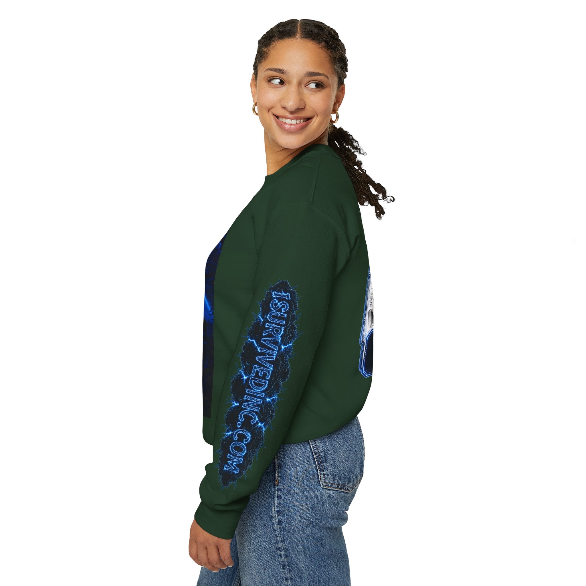 I Survived 2020 — LOCKDOWN S3:E2: Special Edition "Dating Under Lockdown" Unisex Heavy Blend™ Crewneck Sweatshirt