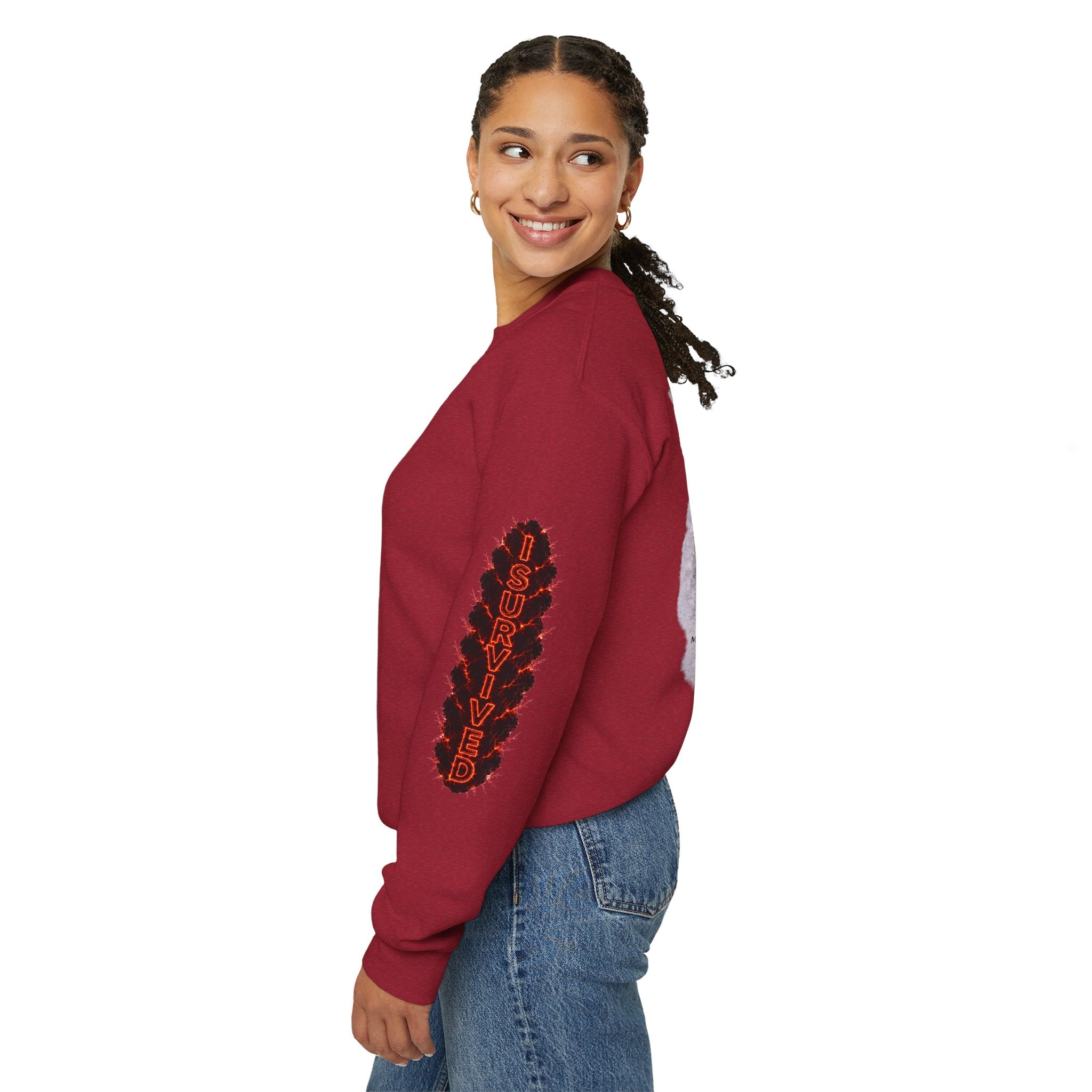 I Survived 2020 — WILDFIRES S2:E3: Director's Cut "The California Wildfires" Memorial Unisex Heavy Blend™ Crewneck Sweatshirt