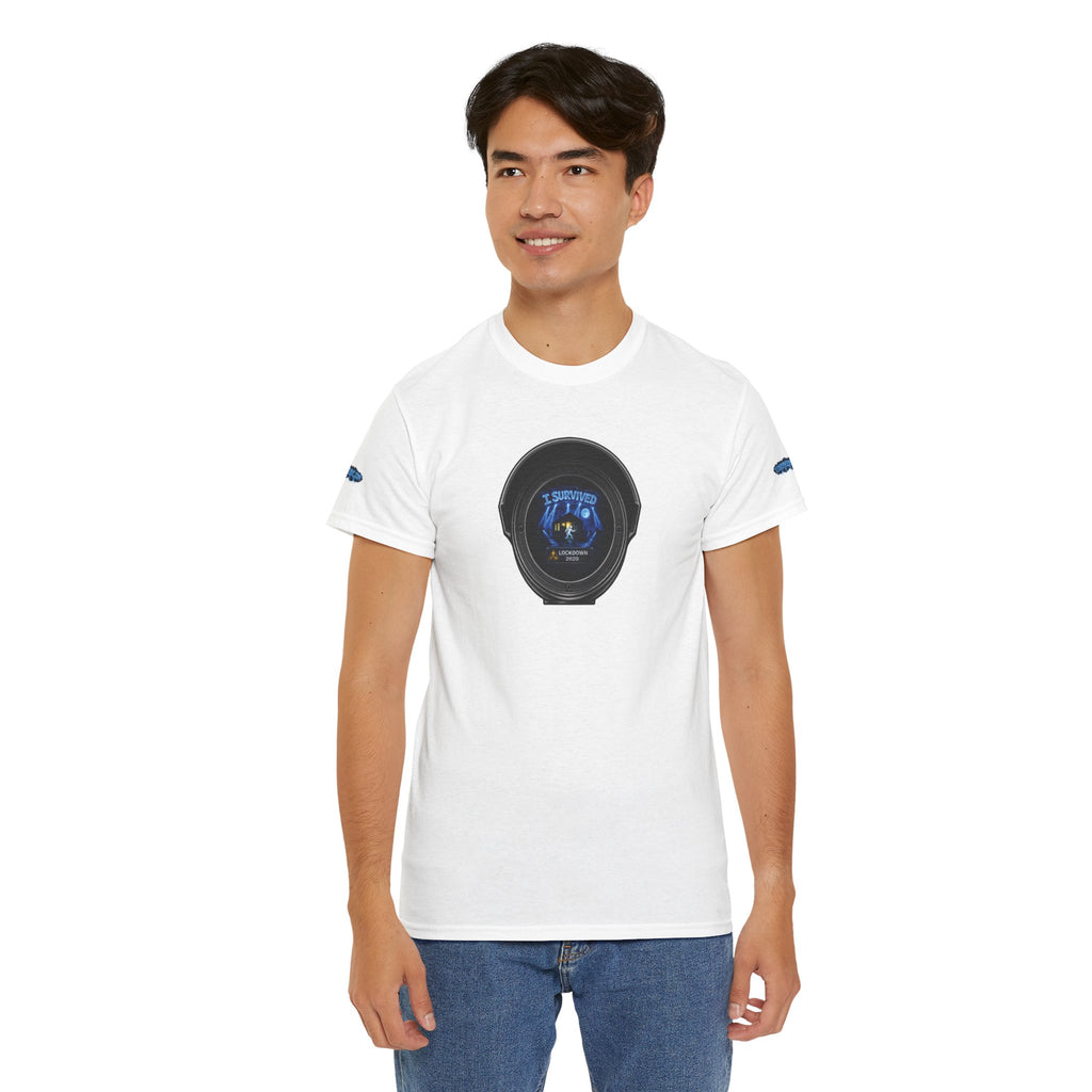 I Survived 2020 — LOCKDOWN S3:E2: Director's Cut Special Edition "Dating Under Lockdown" Unisex Heavy Cotton Tee
