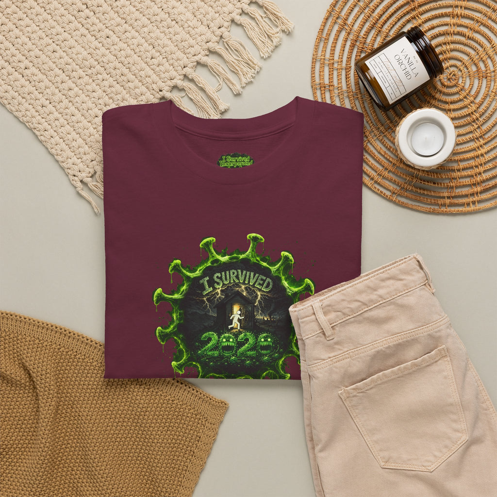 I Survived 2020 — PANDEMIC S1:E1: Director's Cut Special Edition "COVID-19: The Coronavirus" Unisex Garment-Dyed Tee