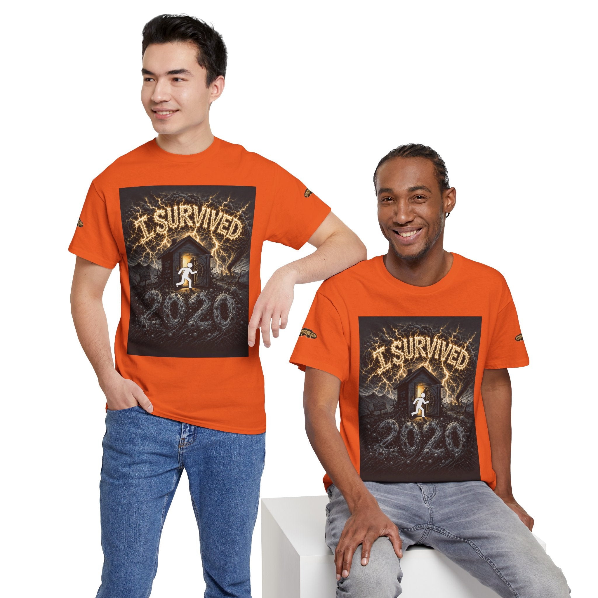 I Survived 2020 — Original PILOT Design: Special Edition Unisex Heavy Cotton Tee
