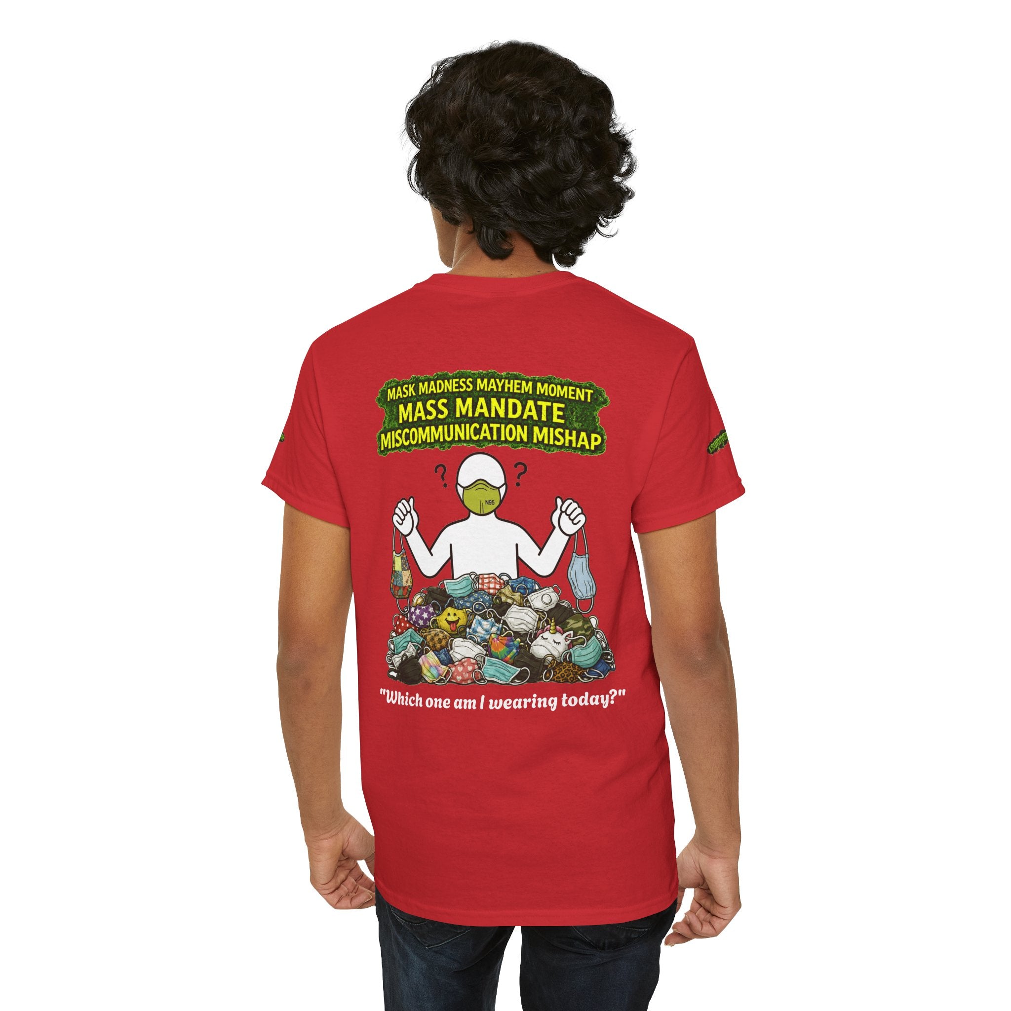 I Survived 2020 — PANDEMIC S1:E4: Director's Cut Special Edition "Mask Madness" Unisex Heavy Cotton Tee