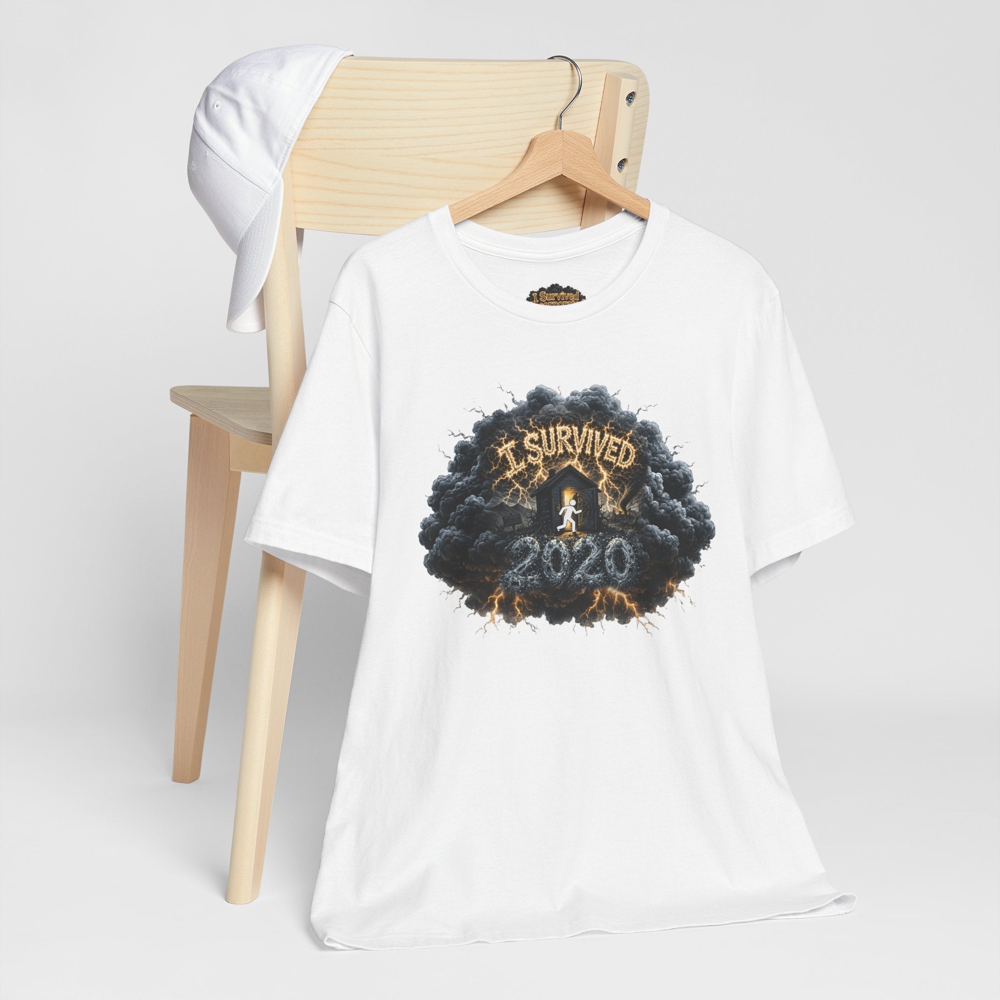 I Survived 2020 — Director's Cut Original Design Teaser Tee | Season 1 Premiere Drop Unisex Jersey Short Sleeve Tee